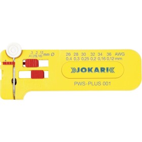 Jokari 40024 PWS-PLUS 001 kliešte pre odizolovanie Vhodné pre odizolovacie kliešte PVC vodiče 0.12 do 0.40 mm; 40024