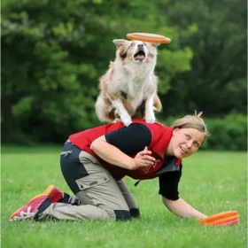 TRIXIE Hádzací disk pre psov / Frisbee / Guma / 19 cm (G14-33561)