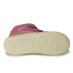 Dievčenská zimná barefoot obuv DAXI PINK, Protetika, ružová - 23