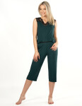 Mefemi Mix&Match Margot 3/4 pyžamové nohavice S-2XL ženy zelená XXL