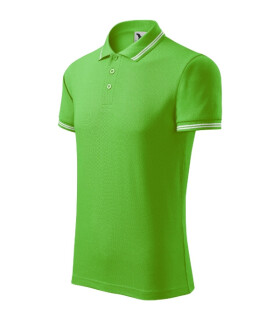 Mestské polo tričko apple green L