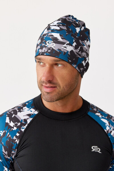 Čiapka Rough Radical Beanie Power Black/Navy Blue UNI