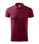 Polokošeľa J. v granátovej farbe XL