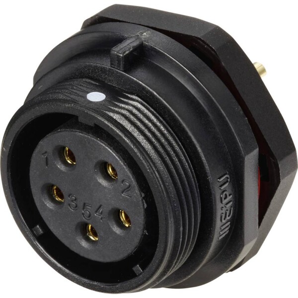Weipu SP2112 / S 5C guľatý faston, 1 ks; SP2112 / S 5C