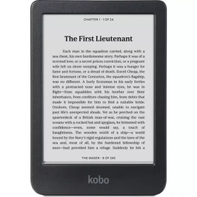 Kobo Clara BW čierna / Čítačka e-kníh / 6" / E-ink / 1072×1448 / 16GB / Wi-Fi / BT / USB-C (N365-KU-BK-K-EP)