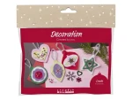 Creativ Company Kreatívna sada Vianočné ozdoby plstené