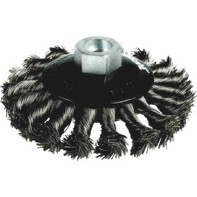 IRONSIDE Kotúčová kefa 115 mm / 22,2 uzlovaná, na uhlové brúsky 243000 1 ks; 243000