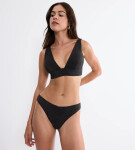 SUMMER SUNSET - Trblietavý bezdrôtový plavecký top s odnímateľnými vypchávkami Triumph BLACK 38D