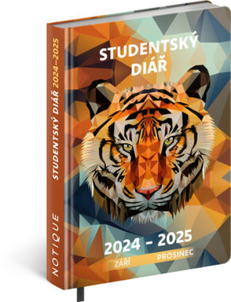 Presco Group Študentský diár Tiger (september 2024 - december 2025) / 9.8 × 14.5 cm (PGD-33826)