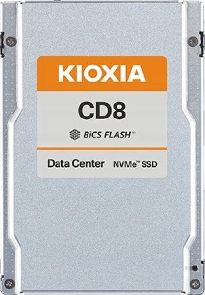 Kioxia disk SSD CD8-R 3.84TB U.2 (15mm) NVMe PCIe 4.0 KCD8XRUG3T84 (DWPD 1) SIE