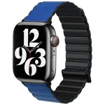 Beline Magnetic Pre čierno-modrá / Opasok pre Apple Watch / 38/40/41mm / magnetický