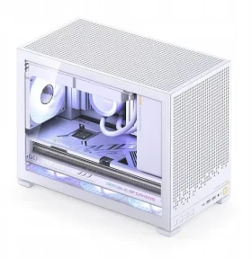 Jonsbo D32 PRO biela / Počítačová skriňa / Mini-Tower / mATX / Temperované sklo (D32 PRO WHITE)