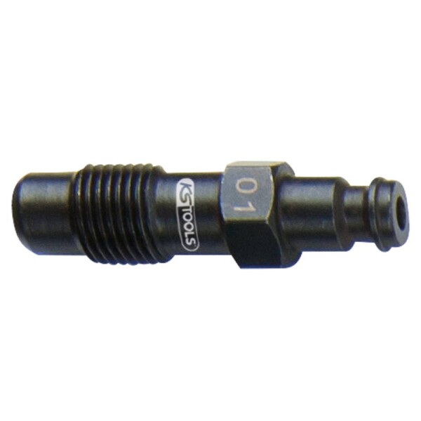 KS Tools 150.3662 Adaptér na žeraviace sviečky, M12x1,25 s vonkajším závitom, dĺžka 47 mm; 150.3662