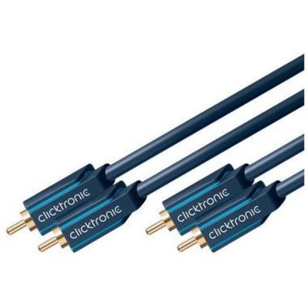 ClickTronic HQ OFC kábel 2x CINCH - 2x CINCH RCA, M/M, 2m (4040849703799)