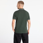 Tričko FRED PERRY Twin Tipped Fred Perry Shirt Court green/ Snow white/ Navy XL