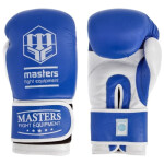 Kožené boxerské rukavice MASTERS RBT-TRW 01210-02 modrá