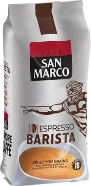 San Marco Espresso Barista 1 kg / Zrnková káva / 70% Arabica 30% Robusta (3259230001173)