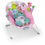 BRIGHT STARTS Lehátko vibrujúce Pink Paradise™ 0m+ do 9 kg
