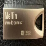 USB Flash Disk Melfin 128GB zlatá