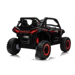 Mamido Mamido Elektrické autíčko Buggy UTV KCK 4x4 čierne 24V | 800W | 50 kg | EVA | LED | 2,4 Ghz | ECO koža