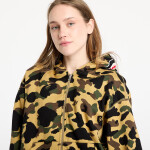 Mikina A BATHING APE 1St Camo Jacquard Shark Relaxed Fit Full Zip Hoodie UNISEX Yellow XL