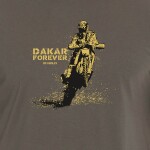 Bushman Pánske tričko Dakar, tmavohnedé M