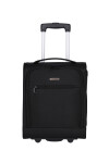 Malý textilný kufor Travelite Cabin 2w Underseater Black