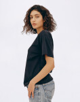 Organic Basics True Boxy Tee Black S