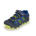 Chlapčenské sandále BUGGA LUMA Dark Blue/Yellow - tmavomodré - 33