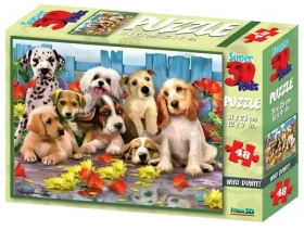 Prime 3D Puzzle Psíci