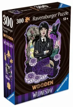 Ravensburger Drevené puzzle Wednesday 300 dielikov