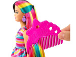 Bábika Barbie Totally Hair farebné vlasy doplnky srdiečka