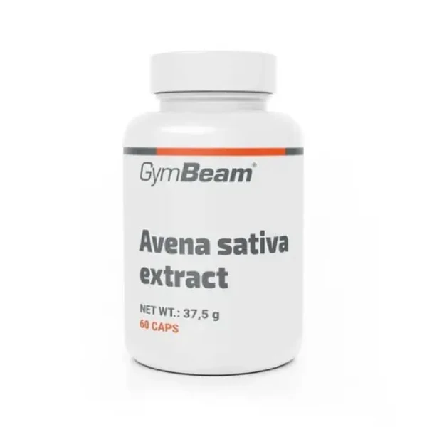 Ovos siaty (Avena sativa) extrakt 10:1 - GymBeam (60 kaps.) (115852-1-60caps)