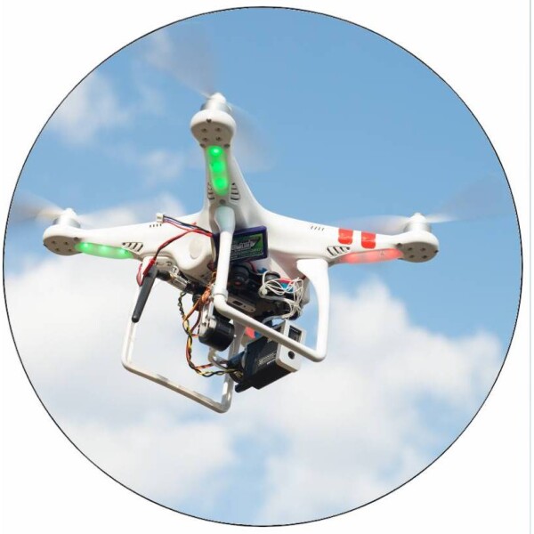 Jedlý papier lietajúci dron 19,5 cm - Pictu Hap - Pictu Hap