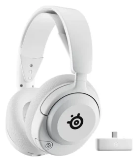 SteelSeries Arctis Nova 5X biela / Herné bezdrôtové slúchadlá / mikrofón / BT 5.3 / USB-C / 3.5 mm (61677)