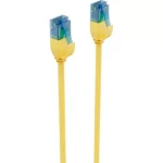 Shiverpeaks Cat6 U/UTP slim 0,5m žltá / Patch kábel / RJ-45 / 250 MHz / 1000 Mbit / s (BS08-22012)