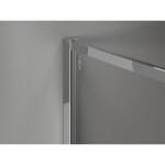 MEXEN/S - Kyoto-XF Sprchová zástena WALK-IN s rámom 110 x 202, dekor 10 mm, chróm 800-110-104-01-30-X