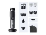 Braun AIO7560 tmavo šedá / Multifunkčný zastrihávač / 10 nástavcov / 120 min prevádzka / 0-21 mm (AIO7560)
