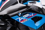 Mamido Detská elektrická motorka BMW HP4 Race JT5001 modrá