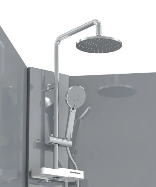 Sprchový box štvrťkruh 90x90 cm SAT Project SATPROBOXS90CRT SATPROBOXS90CRT
