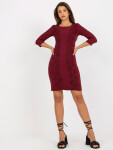 Dámske šaty LK SK 506559.47 burgundy - FPrice 42/XL