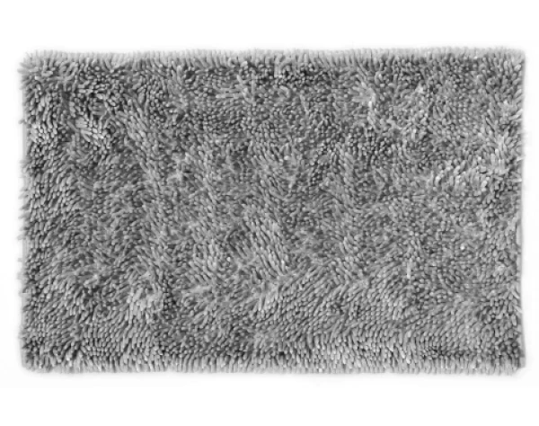 Kúpeľňová predložka Ella 50x80 cm, strieborná%