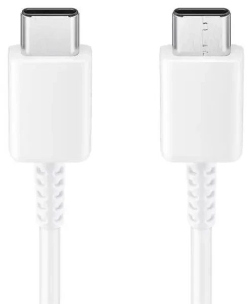 Samsung biela / Kábel USB-C na USB-C / 1 m / 100 W (8801643993542)