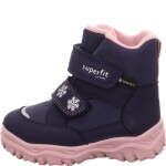 Dievčenské zimné topánky HUSKY1 Blau/Pink Gore-Tex, Superfit,1-006045-8030 - 28