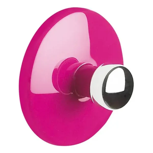Spirella BOWL samolepiaci háčik ružový / ABS / priemer 50 mm (7610583162472)
