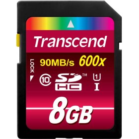 Transcend Ultimate pamäťová karta SDHC 8 GB Class 10, UHS-I; TS8GSDHC10U1