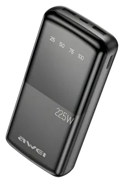 Awei P13K / Powerbanka / 20000mAh / 22,5 W / 2x USB / USB-C (AWE000210)