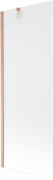 MEXEN/S - Next vaňová zástena FIX 70 x 150, dekor, meď kartáčovaná 895-070-000-00-30-65