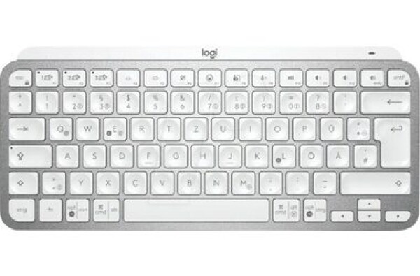 Logitech MX Keys Mini DE biela / bezdrôtová klávesnica / DE layout / Bluetooth / LED podsvietenie (920-010480)