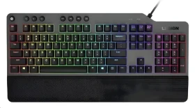 Lenovo Legion K500 RGB čierna / Mechanická herná klávesnica / US layout / RGB / USB (GY40T26478)